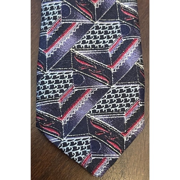 John Hill Executive Collection 100% Silk Men’s Neck Tie Made In Italy - Picture 6 of 9